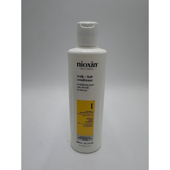 Nioxin Other - Nioxin Pro Clinical System 1 Scalp + Hair Conditioner Set 10.1oz 300ml NEW